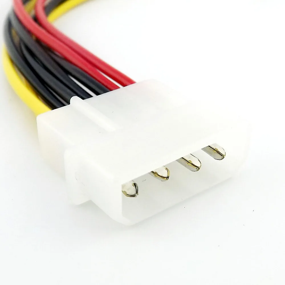 5x IDE Molex 4 контактный штекер двойной SATA 15 Женский адаптер питания|Компьютерные
