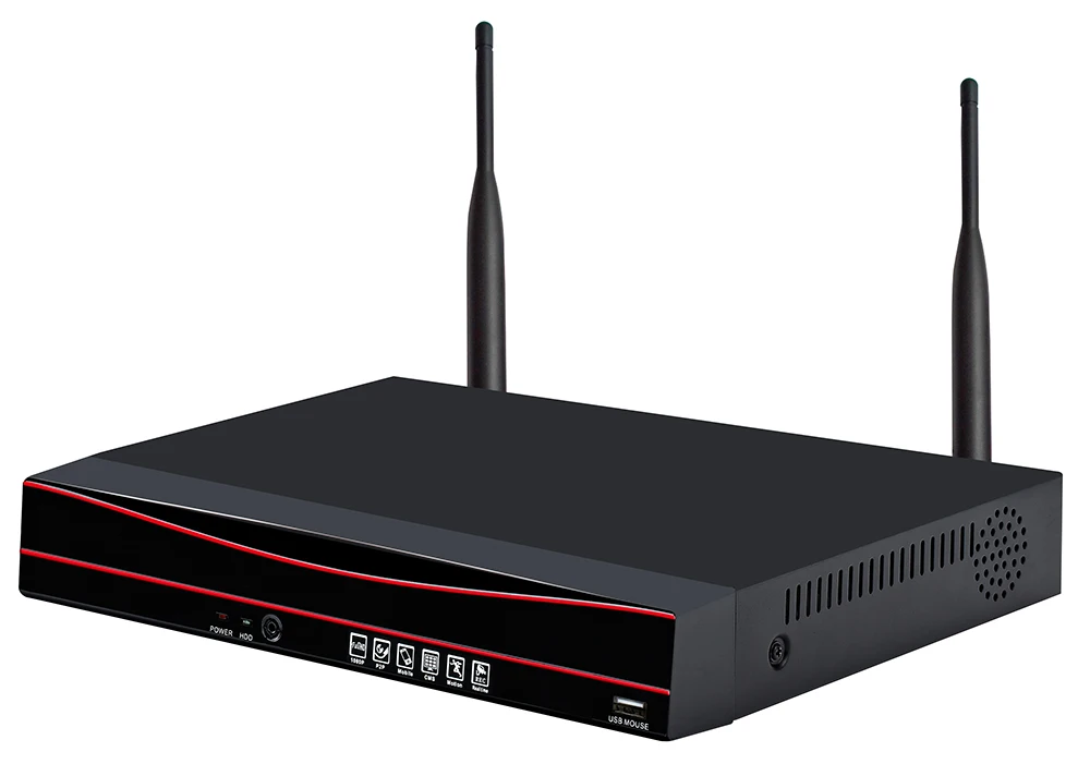  Barato construido en 1TB HDD IP sistema de cámara de seguridad wifi kits de cámara cctv inalámbrica