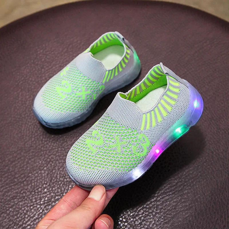 1-8 Year Old Led Shoes Kids Mesh Breathable Sneakers For Children 2019 Spring Children Sneakers Girls Luminous Shoes Light Boys 1-8 Year Old Led Shoes Kids Mesh Breathable Sneakers For Children 2019 Spring Children Sneakers Girls Luminous Shoes Light Boys