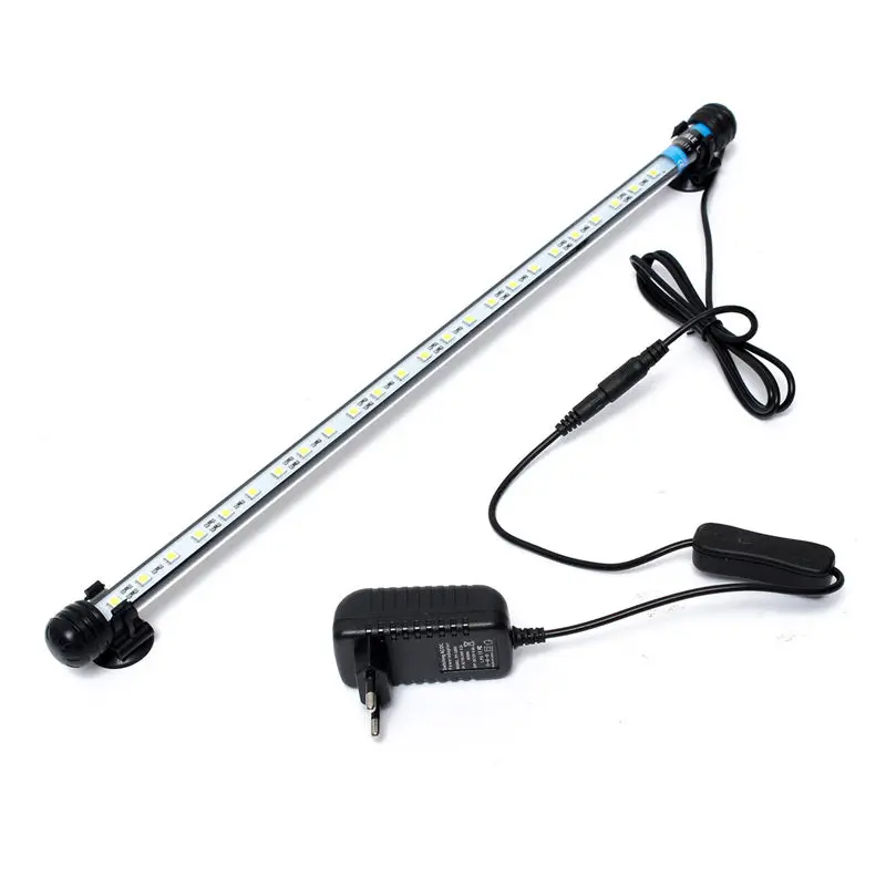 Aquarium Fish Tank LED Light 48cm 21 5050SMD Bar Light Clip Lamp