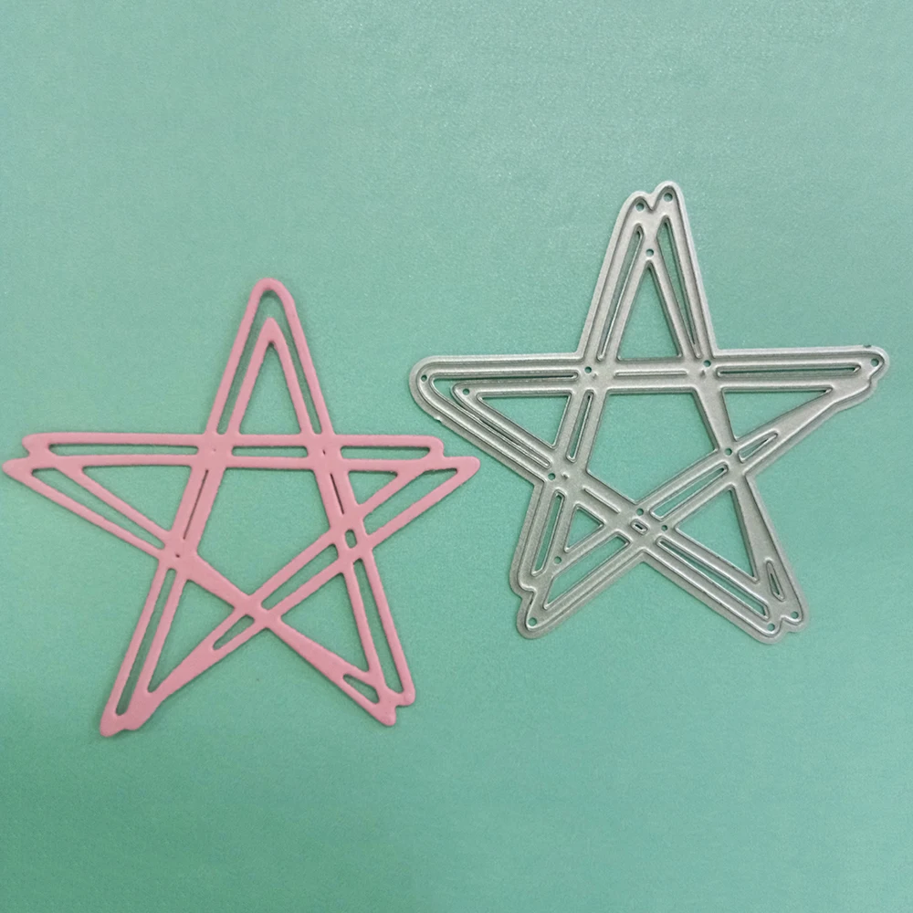 2019 New Metal Cutting Dies Crafts Star Frame Cut for Card Making Scrapbooking DIY Album Embossing Paper Craft Die | Дом и сад