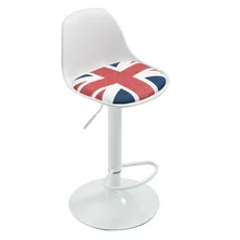 Современный минималистичный барный стул, передний подъем, высокие стулья, вращающийся барный стул, креативный барный стул