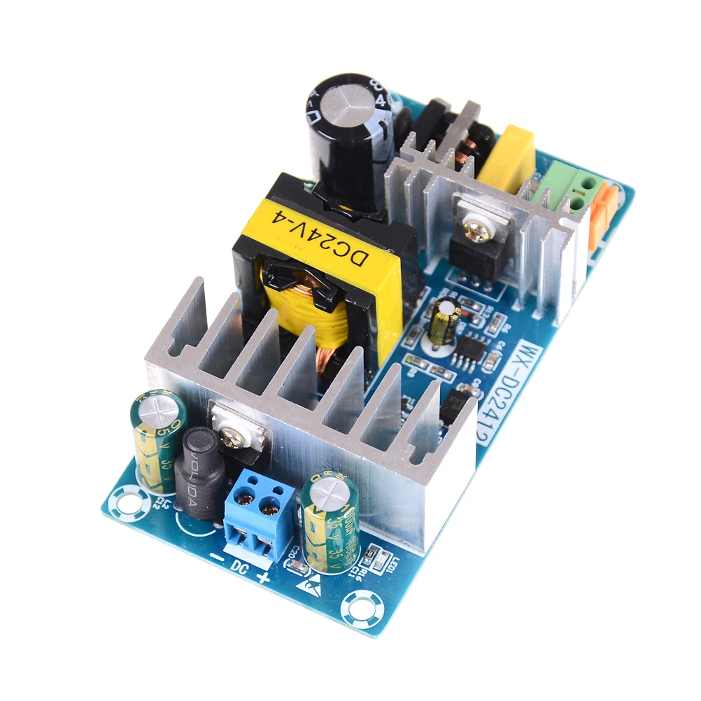 Плата источника питания AC 85 265V To DC 24V 4 6A импульсный модуль электрические