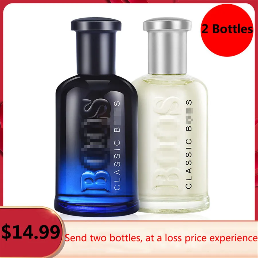MayCreate 2 زجاجات 50 مللي الأصلي العطور للرجال امرأة طويلة الأمد العطر البسيطة زجاجة الذكور عطر ل عطر رجالي رذاذ رجل