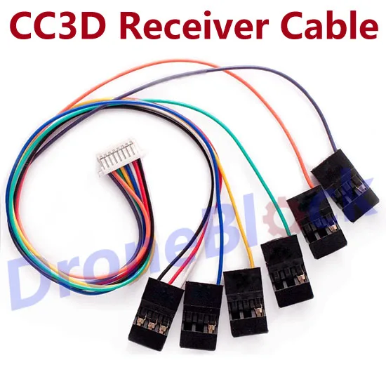 

CC3D Flight controller Receiver cable wire 8pin connector
