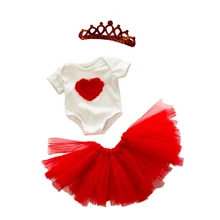 Doll Clothes 3 pieces Born New Baby Fit 18 inch 40-43cm Doll Pink love Mermaid crown dress suit Doll accessories For Baby Gift Doll Clothes 3 pieces Born New Baby Fit 18 inch 40-43cm Doll Pink love Mermaid crown dress suit Doll accessories For Baby Gift