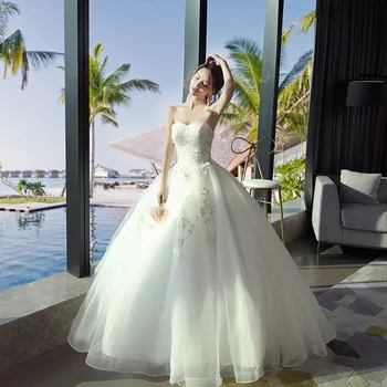 

Wedding Fashion Celebrity Backless Dress Sexy Strapless Fashion Women Sleeveless Ball Gown Party Beach Style Dresses Wholesale