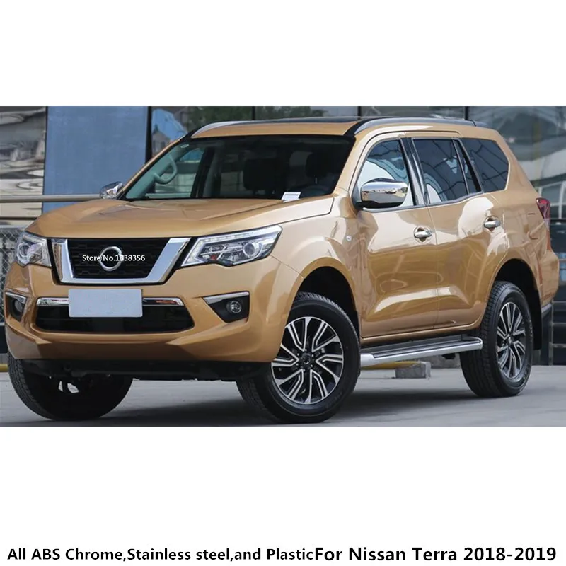 Высокое качество для Nissan Terra 2018 2019 автомобиль ABS + пластик передний/задний бампер