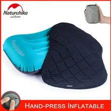 Новая модернизированная портативная подушка для кемпинга Naturehike, надувная воздушная подушка, сверхлегкая компактная Подушка для путешествий