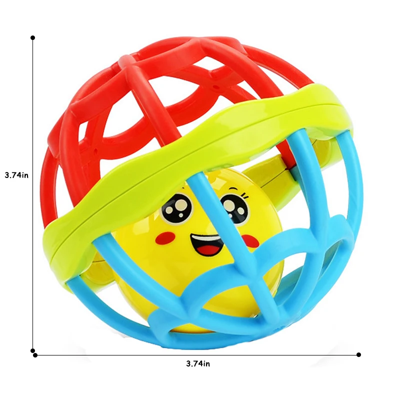 Забавная детская игрушка для младенцев мяч для детей игрушка Погремушки Развивающие детские Интеллект Игрушки для ванны ручной GraspingBall погремушка игрушка для 0-12 месяцев