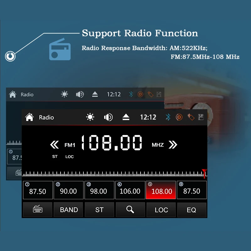 6," 2 Din автомагнитола стерео dvd-плеер CD Видео авто мультимедиа 2Din Bluetooth SD USB gps 45