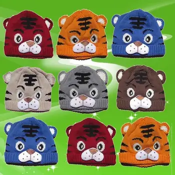 

1pcs Baby Girls Boys Kids Toddlers Crochet Knit Cute Tiger Hat Cap Beanie Bonnet