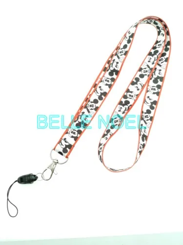 Купить 20 Pcs Cartoon Z01 Minnie Neck Straps Lanyards ID Card Key Condole belt Mixed L565  Украшения и аксессуары | Key Chains (33036500475)