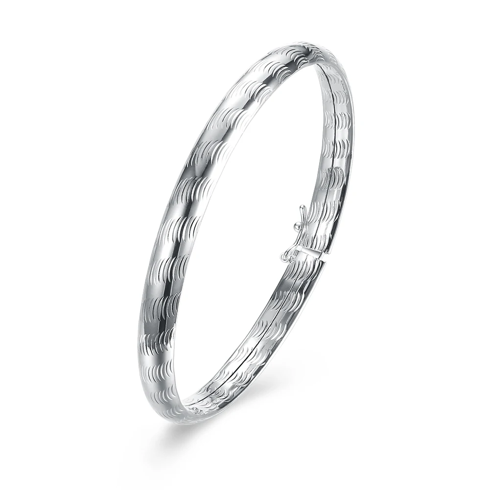 Fashion 925 Sterling Silver Bangles Women Fashion Bangle Wholesale