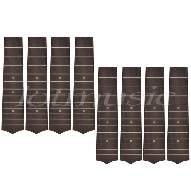 Fretted Ukulele Fretboard Fingerboard for 21 Inch Soprano Hawaii Guitar