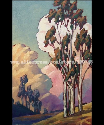 Художественная роспись Калифорния пленэр импрессионизма Импрессионизм облака