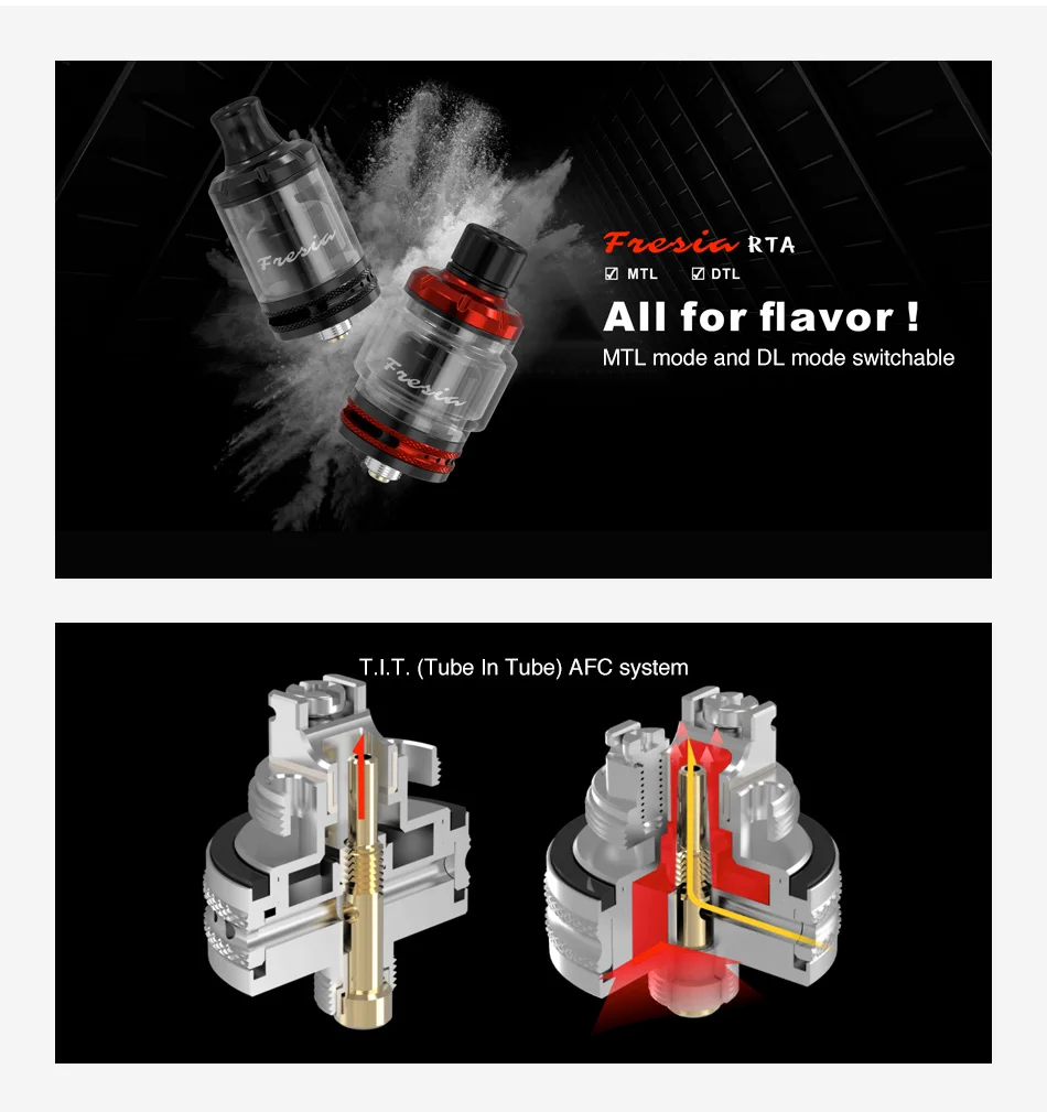 Damn Vape Fresia MTL DL RTA 2ml