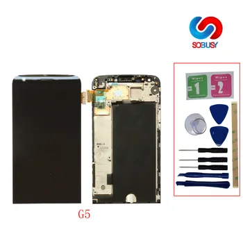 

5.3" Original IPS G5 LCD Display For LG G5 LCD Touch Screen Panel with Frame H850 H840 H860 Replacement Screen for LG Pantalla