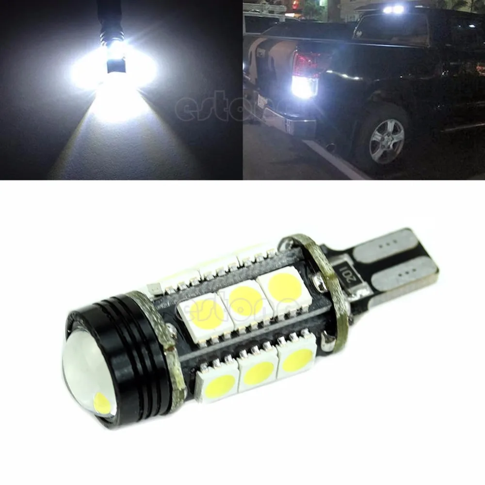 

12W HID White 921 T15 Backup Reverse LED Lights Projector Lens Bulbs White New