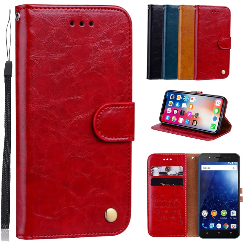 Newest Wallet Case For Vertex Impress New case Back Cover 5.5&quot 100% Special PU Leather Flip Phone Bag B01 | Мобильные телефоны