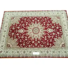 Ковер ручной работы, ковер для спальни, Прямоугольный Коврик, персидский стиль, ковер из натуральной овечьей шерсти