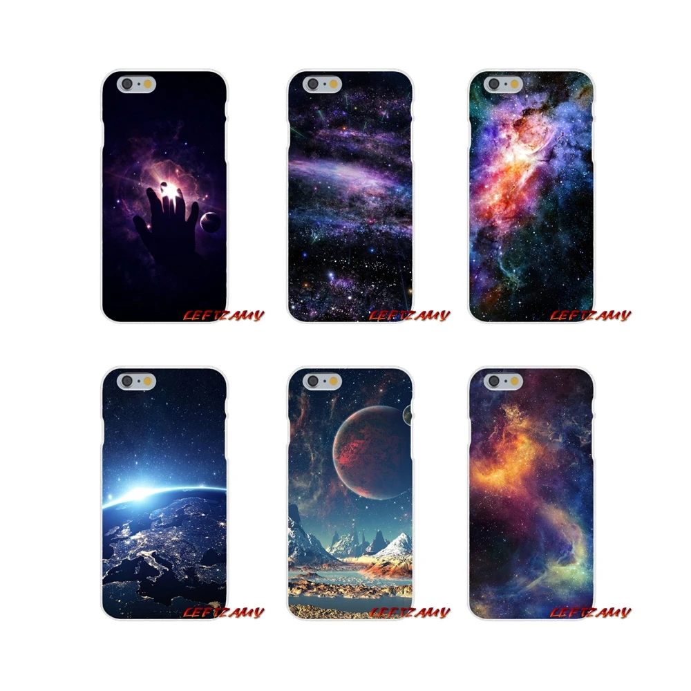 For iPhone X XR XS MAX 4 4S 5 5S 5C SE 6 6S 7 8 Plus Accessories Phone Cases Covers Beautiful Space Planet | Мобильные телефоны и
