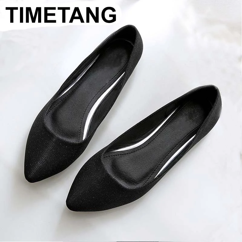 cloth flats shoes