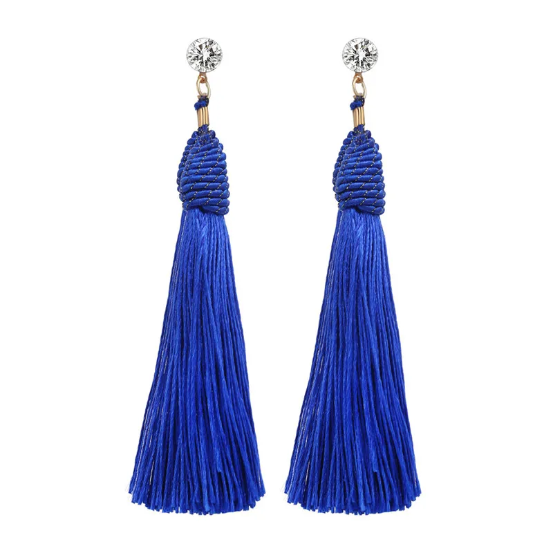 2018-Crystal-Long-Tassel-Dangle-Earrings-For-Women-Black-Yellow-Blue-Fashion-Drop-Earring-Female (3)