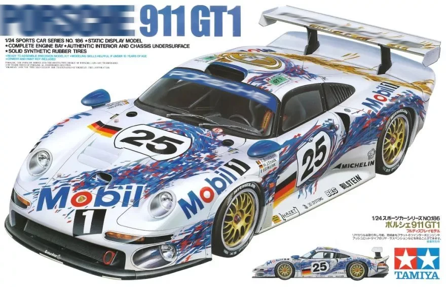 911 GT1 Track версия 1/24 модель автомобиля 24186|Наборы для сборки моделей| |