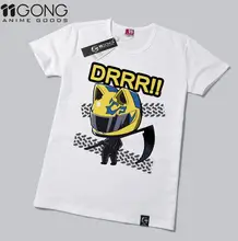 2017 anime durarara camisetas hombre drrr durarara mikado verano hombres camiseta cosplay clothing tops hombre mujer