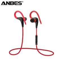 ANBES Stereo Ear Hook Bluetooth Earphone Wireless Sport Headphone Headsets With Microphone Hands free for iPhone