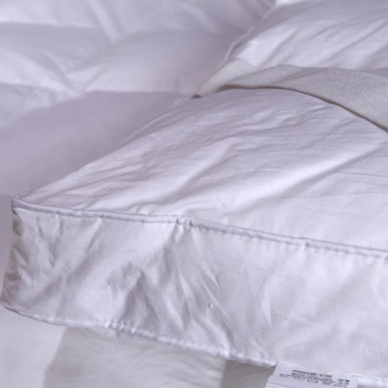 Jual Ultra Lembut Penuh Mattress Toppers Poliester Isi Tempat Tidur Mewah 2 Inch Tebal Mattress Alas Sarung Cocok Kasur dengan 18 Inci