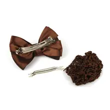 Сетка для волос для женщин и девочек, профессиональная заколка для волос с бантом, сетевая сетка для пучка, заколки для волос, аксессуары для волос