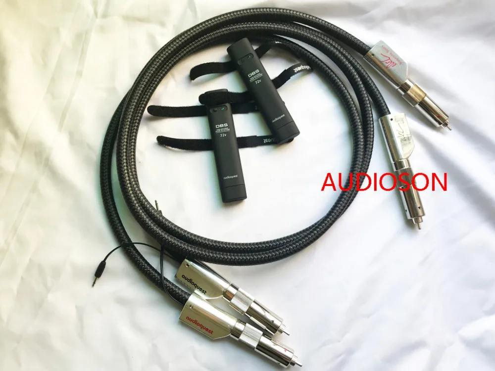 AUDIOSON Hi End Top HIFI WEL Подпись RCA соединительный кабель с 72 в DBS|Кабели VGA| |