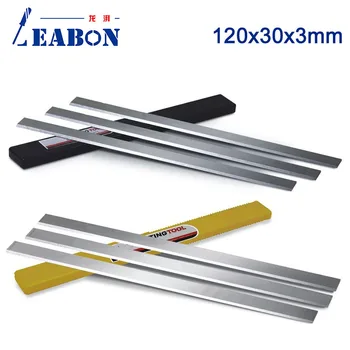 

LEABON 120x30x3mm W18% HSS Wood Planer Blade Woodworking Knife for Thickness Planer (A01001027)