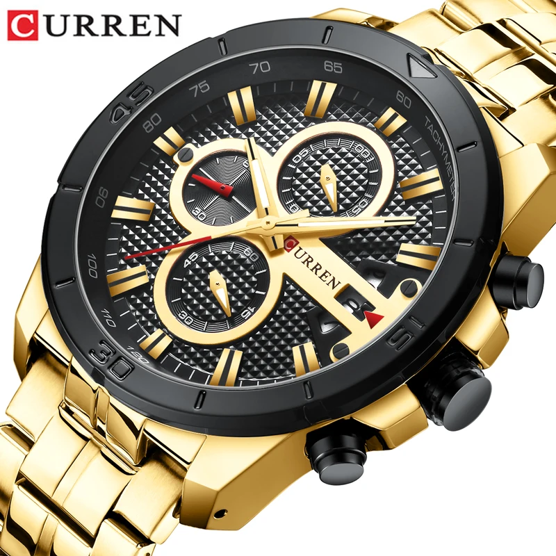 curren luxury men's watch