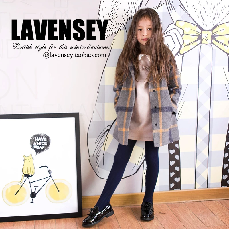 

Lavensey pre-sale original new wool or cashmere long coat baby girl clothes send out within 30 days