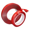 1mm~10mm*50M Strong pet Adhesive PET Red Film Clear Double Sided Tape No Trace for Phone LCD Screen ► Photo 1/3
