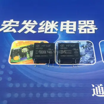 

FREE SHIPPING 20PCS HF32F-5V-ZS3 5 Feet JZC-32F-005-ZS3 5A 250VAC/30VDC SUBMINIATURE INTERMEDIATE POWER RELAY