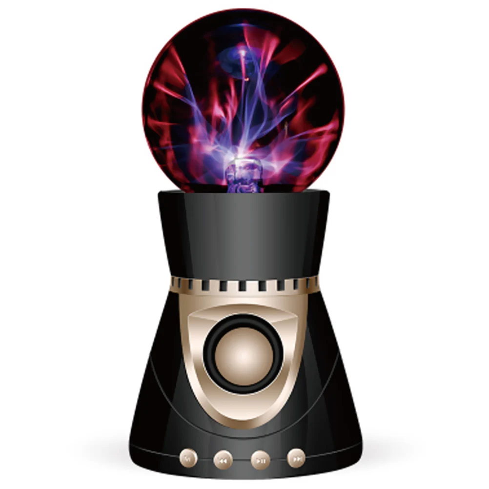 

Plasma Magic Ball Creative Bluetooth Speaker Can Touch globe moon lamp Speaker Static Ion Ball Sound System MP3 Stereo Audio