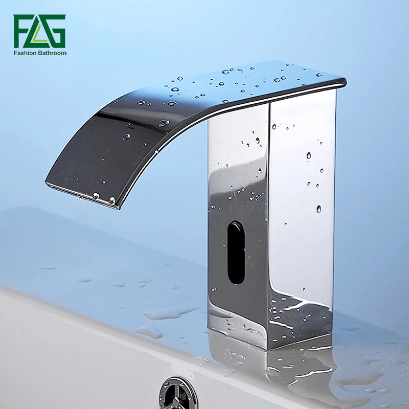 4557.12 руб. 50% СКИДКА|FLG AC/DC Батарея энергосберегающая холодная Автоматическая Hands бесконтактный датчик кран Водопад Ванная раковина кран T20-in Смесители для бассейна from Товары для дома on Aliexpress.com | Alibaba Group