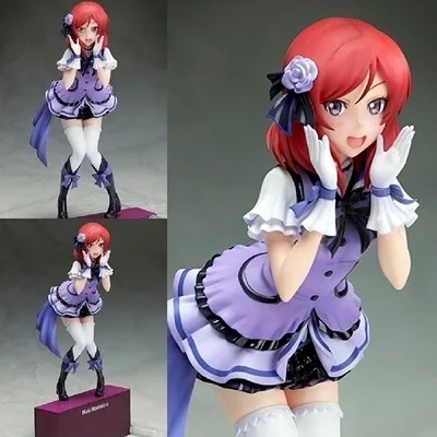 

Love Live Maki Nishikino Action Figure Birthday Project Maki Nishikino Doll PVC ACGN figure Toy Brinquedos Anime 22CM