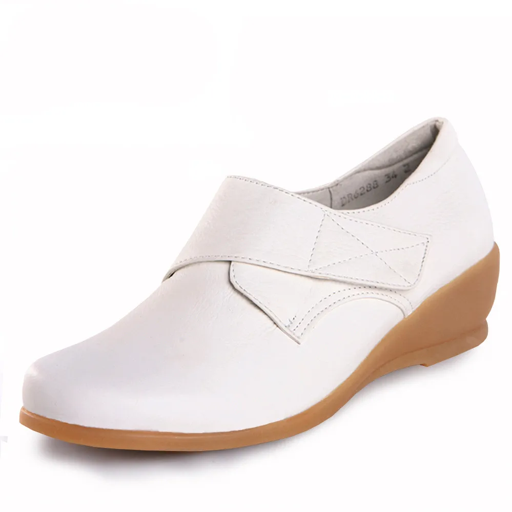2015 White Leather Nursing Shoes Footwear Protective Footwear Shoe For