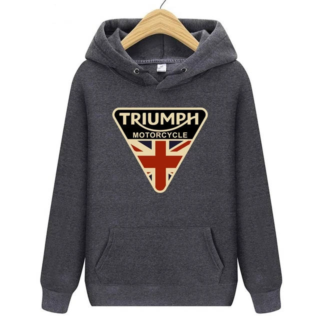 2019 Craked Юнион Джек мотоцикл «Триумф» Толстовки Великобритании одежда с флагом Для мужчин куртка Для Мужчин's Винтаж футболки фирменные
