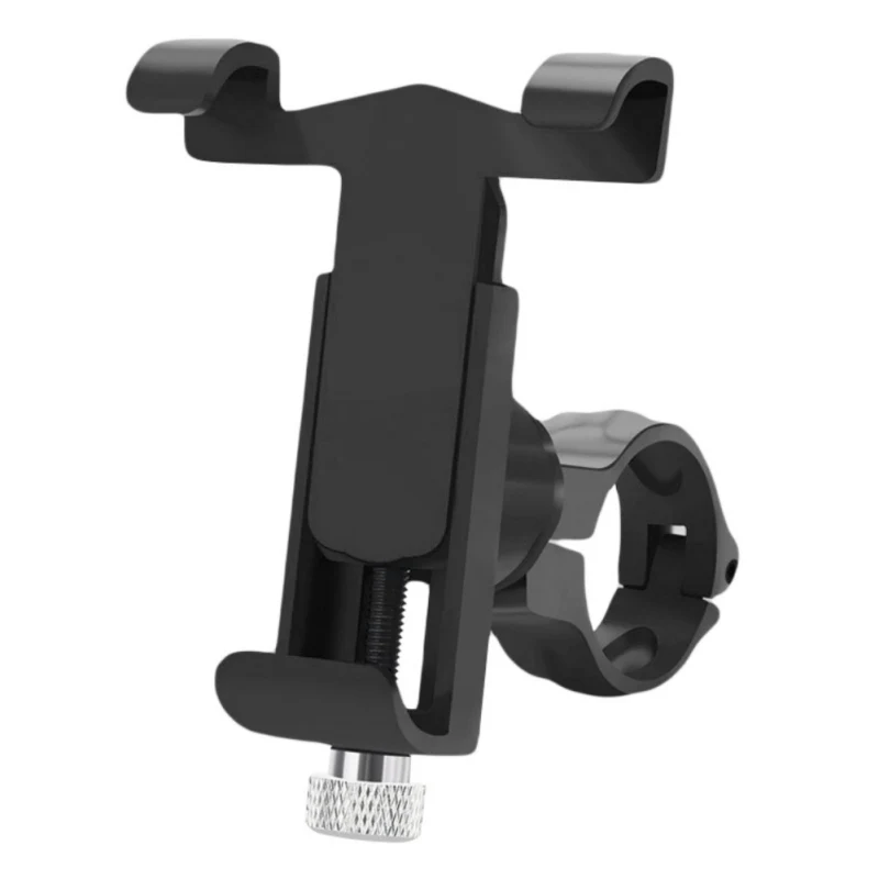 

Universal Aluminum Alloy Bike Phone Mount With Anti-slip Pad 360u00b0 Rotation Bicycle Motorbike Cell Phone Holder Bracket Stand