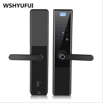 

Intelligent electronic anti-theft Lock fingerprint security smart lock biometric Wifi door lock with Bluetooth APP unlock home