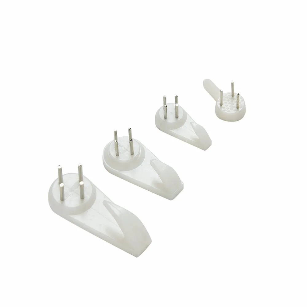 Plastic Invisible Wall Mount Photo Picture Frame Nail Hook Hanger 20pcs wall hooks,picture frame hangers,hanging hooks