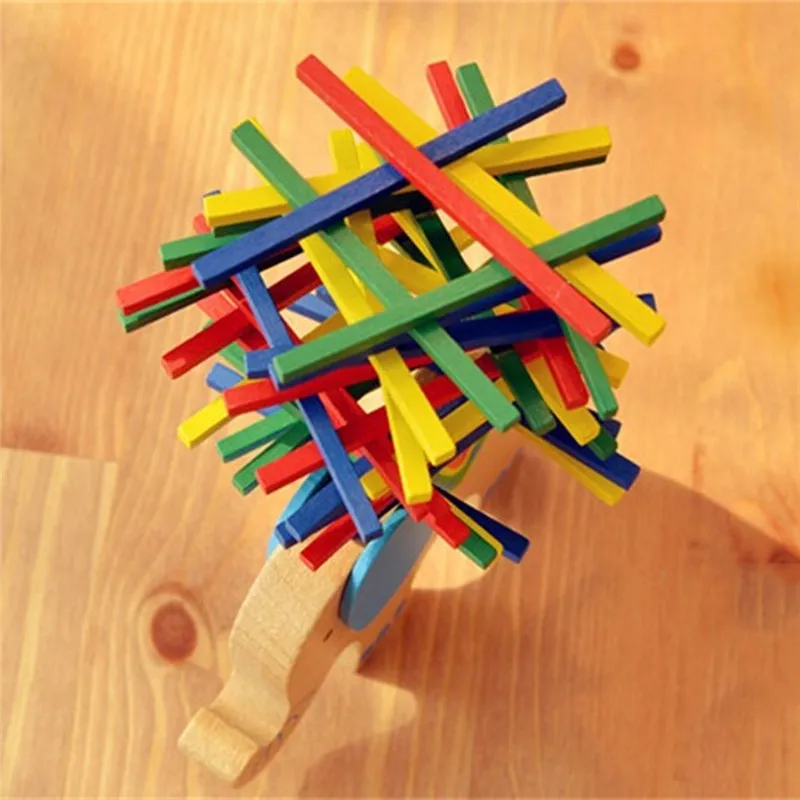 Детские игрушки, обучающие балансирующие блоки слона, деревянные игрушки из бука, балансировочные игры, Монтессори, блоки, подарок для ребенка