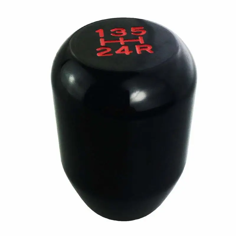 

Shifter Knobs 5 Speed Universal Stick Shift Type r Automatic Race Shifter Black Aluminum Shift Knob for Car