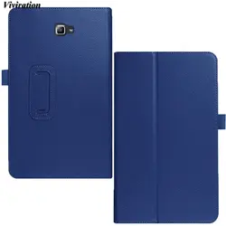 Для samsung Galaxy Tab A T580 T585 10,1 дюймов Чехол PU кожаный чехол подставка для samsung Tab T580 10,1" крышка Viviration флип чехол